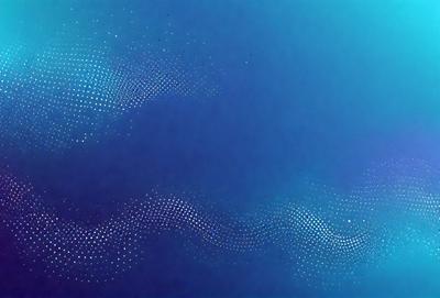 The primary subject of the image is a blue background with a pattern of white dots. The setting appears to be a dark, cloudy sky. The visual style of the image is a digital art or illustration, with the dots creating a unique and intricate design. The colors and mood of the image are predominantly dark and moody, with the blue background and white dots creating a sense of depth and contrast.