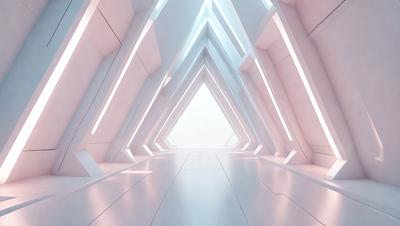 The primary subject of the image is a large, open, and empty room with a white floor. The room is filled with white pillars and walls, creating a clean and minimalist atmosphere. The setting is a white room with a white floor, and the visual style is a photo. The colors and mood of the image are predominantly white, giving it a calm and serene appearance.