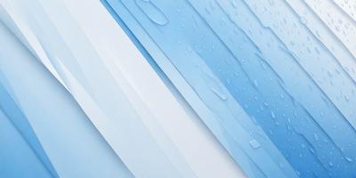 The primary subject of the image is a blue and white striped wall. The setting is a room with a blue and white striped wall, and the visual style is a photo. The dominant colors are blue and white, creating a calm and soothing atmosphere.