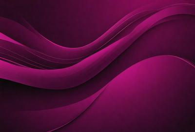 The primary subject of the image is a purple background with a flowing design. The setting is a purple wall, and the visual style is a digital art or illustration. The dominant colors are purple and pink, creating a calm and soothing atmosphere.