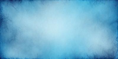 The primary subject of the image is a large, empty blue canvas. The setting is a white background, which contrasts with the blue canvas. The visual style is a painting, with a focus on the blue color and the empty space. The colors and mood of the image are predominantly blue, creating a calm and serene atmosphere.