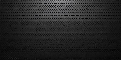 The primary subject of the image is a black background with a pattern of small holes. The setting is a dark room, and the visual style is a close-up of the pattern. The dominant colors are black and white, and the overall atmosphere is mysterious and intriguing.