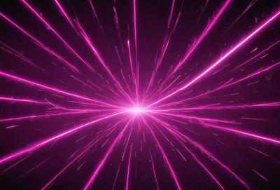 The primary subject of the image is a bright pink light, which appears to be a neon light or a light source. The setting is a dark background, which contrasts with the bright pink light. The visual style of the image is a close-up of the light source, emphasizing its vibrant color. The colors and mood of the image are predominantly pink, creating a warm and inviting atmosphere.