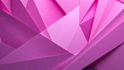 The primary subject of the image is a pink geometric pattern. The setting is a purple background, which adds a contrasting color to the scene. The visual style is a combination of digital art and illustration, creating a unique and eye-catching design. The dominant colors are pink and purple, giving the image a warm and inviting atmosphere.