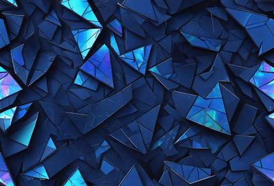 The primary subject of the image is a blue and white patterned background. The setting is a blue and white patterned surface, which creates a visually appealing and cohesive environment. The visual style of the image is a combination of digital art and illustration, as it features a complex and intricate design. The dominant colors in the image are blue and white, which contribute to a calm and soothing atmosphere.