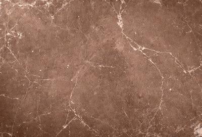 The primary subject of the image is a marble wall with a brown color. The setting is a room with a brown marble floor. The visual style is a close-up of the marble wall, showcasing its texture and pattern. The colors and mood of the image are warm and earthy, with the brown marble creating a natural and luxurious atmosphere.