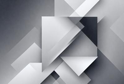 The primary subject of the image is a geometric pattern, which is a digital art piece. The setting is a black and white background, giving the image a classic and timeless appearance. The visual style is a combination of digital art and illustration, creating a unique and intricate design. The dominant colors are black and white, which contribute to the overall mood of the image, giving it a sense of elegance and sophistication.