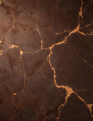 The primary subject of the image is a close-up of a marble wall with a brown and gold color scheme. The setting is a room with a brown and gold marble wall, which serves as the background. The visual style is a close-up of the marble wall, showcasing its texture and pattern. The colors and mood of the image are warm and earthy, with the brown and gold tones creating a sense of luxury and sophistication.