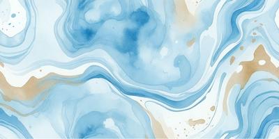 The primary subject of the image is a blue and white water-like pattern, which appears to be a painting or a digital artwork. The setting is a blue and white background, which complements the artwork. The visual style is a combination of painting and digital art, creating a unique and artistic appearance. The colors and mood of the image are predominantly blue and white, giving it a calming and serene atmosphere.