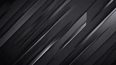 The primary subject of the image is a black and white pattern, which appears to be a digital art or illustration. The setting is a black background, and the visual style gives the impression of a modern and minimalist design. The colors and mood of the image are predominantly dark and moody, with the black and white pattern creating a sense of depth and contrast.
