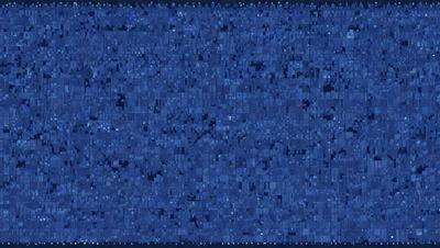 The primary subject of the image is a blue background with a pattern of stars. The setting appears to be a night sky, and the visual style is a combination of a photo and digital art. The colors and mood of the image are predominantly blue, creating a serene and peaceful atmosphere.