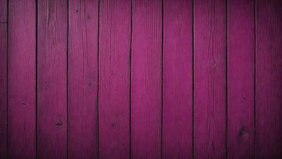 The primary subject of the image is a wooden wall with a purple color. The setting is a room with a wooden floor. The visual style is a close-up of the wooden wall, showcasing its texture and color. The dominant colors are purple and brown, creating a warm and inviting atmosphere.
