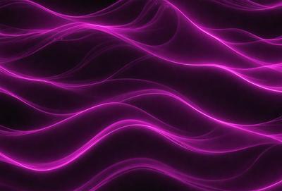 The primary subject of the image is a purple wave pattern, which is the main object, scene, or focus of the image. The setting or background is a dark purple surface, which adds to the overall atmosphere. The visual style of the image is a digital art or illustration, as it is a purple wave pattern created with digital tools. The colors and mood of the image are predominantly purple, giving it a unique and artistic appearance.