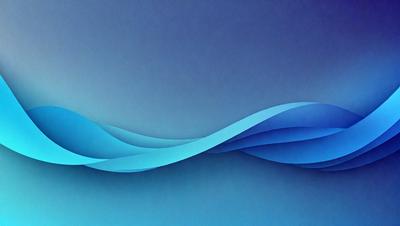 The primary subject of the image is a blue wave, which is the main focus of the scene. The setting is a blue background, which creates a visually appealing contrast with the wave. The visual style of the image is a digital art or illustration, as it is a well-crafted and detailed representation of the wave. The dominant colors in the image are blue and white, giving it a calm and serene atmosphere.