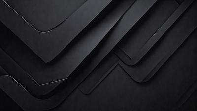 The primary subject of the image is a black background with a pattern of black and white stripes. The setting is a dark room, and the visual style is a black and white photo. The colors and mood of the image are predominantly dark and moody, with the black and white stripes creating a sense of depth and contrast.