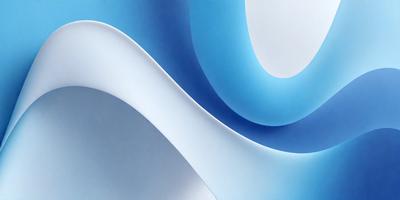 The primary subject of the image is a large, white, and blue wave. The wave is the main focus of the image, and it is set against a blue background. The visual style of the image is a combination of digital art and illustration, creating a dynamic and vibrant scene. The dominant colors in the image are white and blue, which contribute to a calm and serene atmosphere.