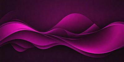 The primary subject of the image is a purple wave, which is the main focus of the scene. The wave is depicted in a digital art style, giving it a modern and visually appealing appearance. The setting is a dark background, which contrasts with the vibrant purple wave, creating a striking visual effect. The overall atmosphere of the image is dynamic and energetic, with the purple wave representing a sense of movement and flow.