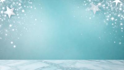 The primary subject of the image is a blue wall with a star pattern on it. The setting is a room with a blue background, and the visual style is a photo. The dominant colors are blue and white, creating a calm and serene atmosphere.