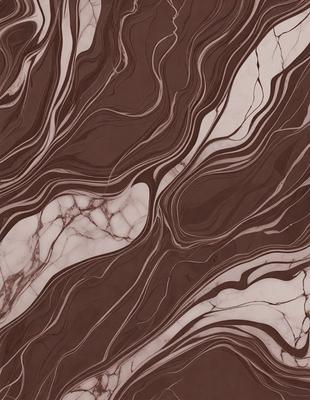 The primary subject of the image is a marble-like pattern, which is the main object, scene, or focus of the image. The setting or background features a brown and white marble-like pattern, which gives the image a natural and earthy appearance. The visual style of the image is a close-up of the marble-like pattern, showcasing its intricate details. The colors and mood of the image are predominantly brown and white, creating a sense of depth and texture.