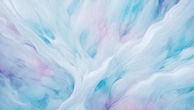 The primary subject of the image is a tree with a blue and white color scheme. The tree is surrounded by a blue and white background, giving the scene a vibrant and lively atmosphere. The visual style of the image is a combination of digital art and illustration, creating a unique and captivating representation of the tree. The dominant colors in the image are blue and white, which contribute to the overall mood of the scene.