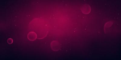 The primary subject of the image is a pink background with three round, glowing objects floating in the air. The setting appears to be a dark, purple-toned environment, which adds a sense of mystery to the scene. The visual style of the image is a combination of digital art and illustration, creating a unique and captivating atmosphere. The colors and mood of the image are predominantly pink and purple, giving it a warm and dreamy quality.