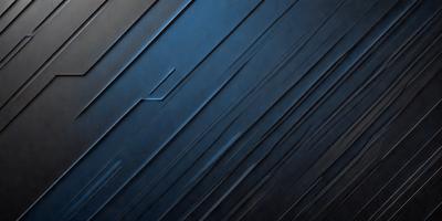 The primary subject of the image is a blue and black pattern. The setting is a black background, and the visual style appears to be a digital art or illustration. The dominant colors are blue and black, creating a mood of sophistication and elegance.