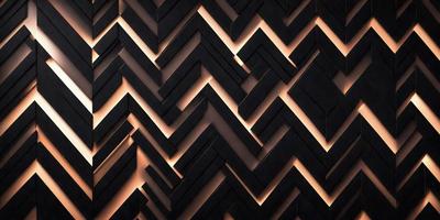 The primary subject of the image is a black and white patterned wall. The setting is a room with a black and white checkered pattern on the wall. The visual style is a close-up of the wall, showcasing the intricate pattern. The colors and mood of the image are predominantly black and white, creating a classic and timeless atmosphere.