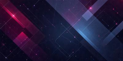 The primary subject of the image is a blue and pink geometric pattern. The setting is a dark background, which contrasts with the bright colors of the pattern. The visual style is a digital art or illustration, as the pattern appears to be a part of a larger design. The dominant colors are blue and pink, creating a vibrant and lively atmosphere.