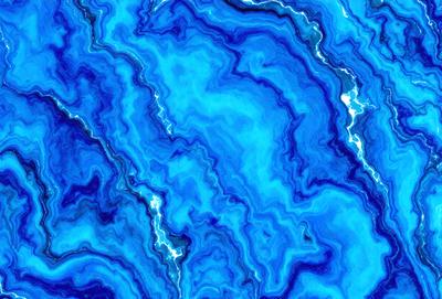 The primary subject of the image is a blue and white patterned surface, which appears to be a piece of art or a decorative item. The setting is a blue and white patterned surface, which is the main focus of the image. The visual style of the image is a close-up of the blue and white patterned surface, showcasing its intricate details. The colors and mood of the image are predominantly blue and white, creating a calm and serene atmosphere.