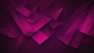 The primary subject of the image is a purple geometric pattern. The setting is a purple background, which creates a visually striking contrast with the pattern. The visual style of the image is a combination of digital art and illustration, giving it a modern and artistic appearance. The dominant colors in the image are purple and pink, creating a warm and inviting atmosphere.