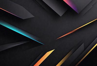 The primary subject of the image is a colorful, abstract design. The setting is a black background, which contrasts with the vibrant colors of the design. The visual style appears to be a combination of digital art and illustration, creating a unique and eye-catching pattern. The dominant colors in the image are yellow, orange, and blue, which contribute to a lively and energetic atmosphere.