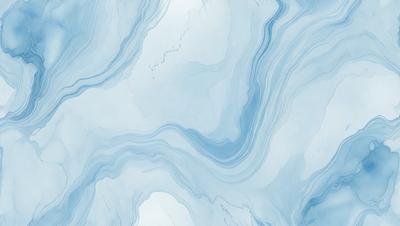 The primary subject of the image is a blue and white patterned surface, which appears to be a marble or stone texture. The setting is a large, open space with a blue and white color scheme. The visual style is a combination of a photo and digital art, creating a unique and intricate design. The colors and mood of the image are predominantly blue and white, giving it a calm and serene atmosphere.
