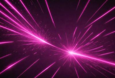 The primary subject of the image is a bright pink light, which appears to be a neon light or a light source with a pink hue. The setting is a dark background, which contrasts with the bright pink light. The visual style of the image is a close-up of the pink light, emphasizing its vibrant color. The colors and mood of the image are predominantly pink, creating a warm and inviting atmosphere.