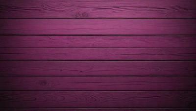 The primary subject of the image is a purple wooden wall. The setting is a room with a purple wooden wall, which serves as the background. The visual style is a close-up of the purple wooden wall, showcasing its texture and color. The dominant colors are purple and brown, creating a warm and inviting atmosphere.