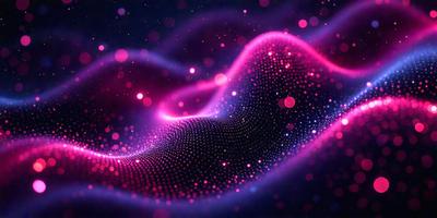 The primary subject of the image is a purple, pink, and white nebula, which is a three-dimensional space structure. The setting is a dark, starry background, which contrasts with the vibrant colors of the nebula. The visual style of the image is a combination of digital art and illustration, creating a unique and captivating representation of the celestial object. The colors and mood of the image are predominantly purple, pink, and white, giving it a ser