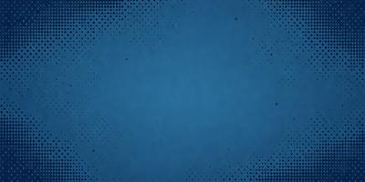 The primary subject of the image is a blue background with a pattern of black dots. The setting is a blank canvas, and the visual style appears to be a digital art or illustration. The dominant colors are blue and black, creating a calm and serene atmosphere.