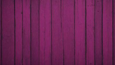 The primary subject of the image is a purple wooden wall. The setting is a room with a purple wall, and the visual style is a close-up of the wall. The dominant colors are purple and pink, creating a warm and inviting atmosphere.