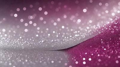 The primary subject of the image is a close-up of a pink and purple background with a pattern of glittering stars. The setting is a white surface, possibly a wall or a piece of paper, with the background creating a visually striking contrast. The visual style is a combination of a photo and digital art, as the background features a pattern of stars that are digitally created. The colors and mood of the image are predominantly pink and purple, giving it a warm and inviting atmosphere.