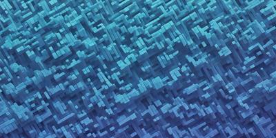 The primary subject of the image is a blue, geometric pattern. The setting is a blue background, and the visual style appears to be a digital art or illustration. The dominant colors are blue and white, creating a calm and soothing atmosphere.