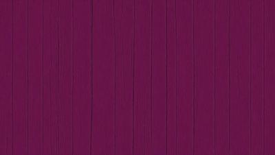 Purple wall with wood grain texture.