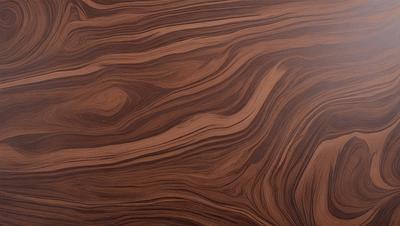 The primary subject of the image is a wooden table with a unique and intricate pattern on its surface. The table appears to be made of wood and has a natural texture. The setting is indoors, with the table being the main focus of the scene. The visual style of the image is a close-up of the wooden table, showcasing its distinctive pattern. The colors and mood of the image are warm and inviting, with the wooden table serving as a beautiful and functional piece of furniture.