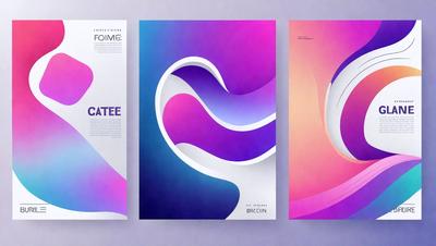 The primary subject of the image is a colorful advertisement featuring a purple and pink design. The setting is a purple background, and the visual style is a combination of digital art and illustration. The colors and mood of the advertisement are vibrant and energetic, with a focus on the purple and pink hues.