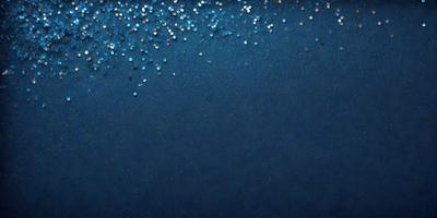 The primary subject of the image is a blue background with a pattern of blue and white stars. The setting is a dark blue background, and the visual style appears to be a digital art or illustration. The dominant colors are blue and white, creating a calm and serene atmosphere.