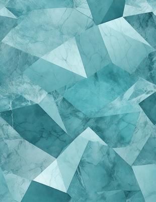 The primary subject of the image is a blue and white marble pattern. The setting is a blue and white marble wall, which serves as the background. The visual style is a combination of digital art and illustration, creating a unique and eye-catching pattern. The dominant colors are blue and white, giving the image a clean and sophisticated appearance.