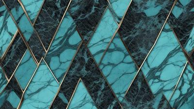 The primary subject of the image is a blue and black marble pattern. The setting is a wall with a blue and black marble pattern. The visual style is a close-up of the marble pattern. The colors and mood are predominantly blue and black, creating a sophisticated and elegant atmosphere.