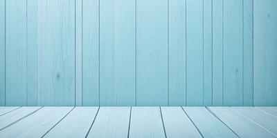 The primary subject of the image is a blue wooden wall. The setting is a room with a blue wooden floor. The visual style is a photo of a blue wooden wall. The dominant colors are blue and white, creating a calm and serene atmosphere.