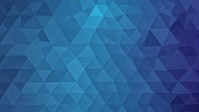The primary subject of the image is a blue geometric pattern, which is the main focus of the image. The setting is a blue background, and the visual style is a digital art or illustration. The dominant colors are blue and white, creating a calm and soothing atmosphere.