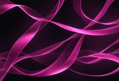 The primary subject of the image is a purple swirl pattern. The setting is a dark background, which contrasts with the swirl pattern. The visual style is a digital art or illustration, creating a unique and eye-catching design. The dominant colors are purple and pink, giving the image a vibrant and lively atmosphere.