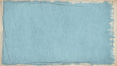 The primary subject of the image is a blue background with a texture that resembles a piece of paper. The setting is a blue wall, and the visual style is a combination of a photo and a drawing. The colors and mood of the image are predominantly blue, creating a calm and serene atmosphere.