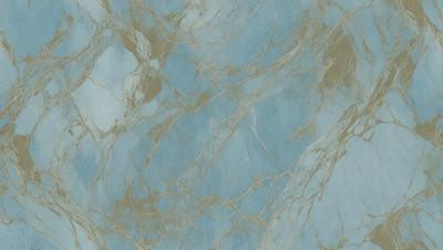The primary subject of the image is a marble wall with a blue and white pattern. The setting is a room with a blue and white marble wall, which serves as the background. The visual style is a close-up of the marble wall, showcasing its intricate design. The colors and mood of the image are predominantly blue and white, creating a calm and elegant atmosphere.